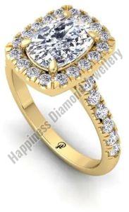 Cushion Cut Engagement Ring
