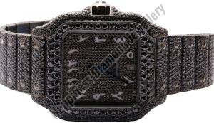 Black Luxury Big Dial Watch