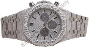 Chronograph Full Iced Out Watch
