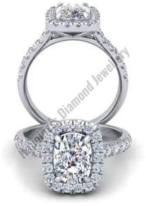 Cushion Cut Engagement Ring