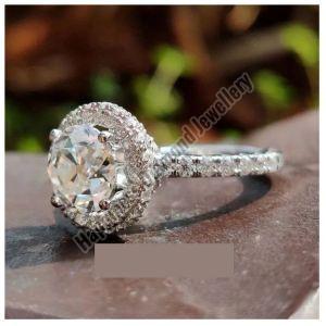 Halo Engagement Ring