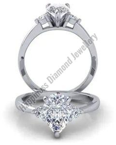 Pear Cut Wedding Ring
