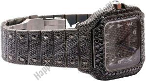 Black Luxury Big Dial Watch