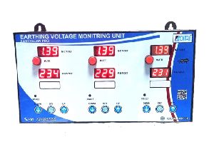 Koiri Make Earthing Voltage Monitoring Unit Tripple Screen ( EARTHSCAN PRO Series )
