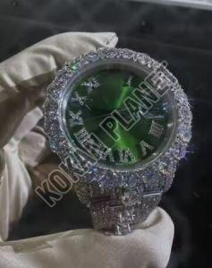 Mens Luxury Full Iced Out Hip Hop Quartz Watch