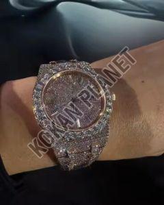 Mens Sky Drive VVSD Fully Automatic Luxury Vintage-Style Watch