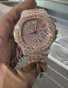 Modern Sky Drive VVSD Luxury Automatic Moissanite Diamond Watch