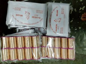 golden quality 402 cotton zari thread