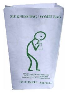 disposable sickness bags