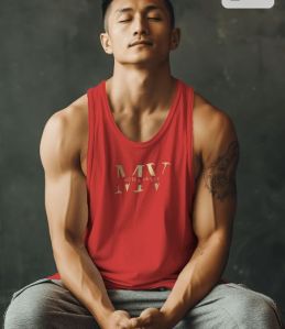 Men\'s Red Tank Top