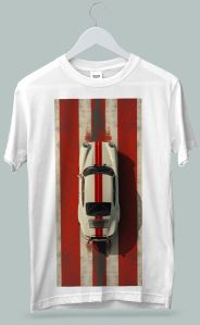 Printed Round Neck T Shirt
