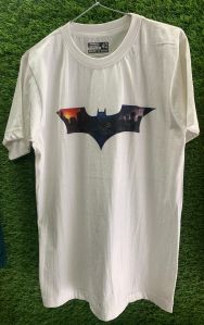 White Graphic Printed T Shirt