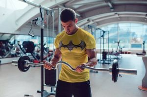 Yellow Graphic Printed T Shirt