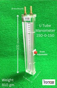 U Tube Manometer 150-0-150