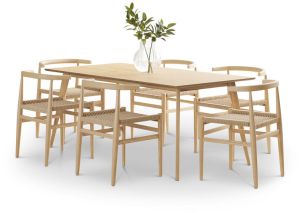 Bruno Orson Wooden Dining Set