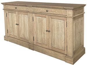 Candeal Solid Oak Buffet Table