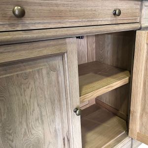 Candeal Solid Oak Buffet Table