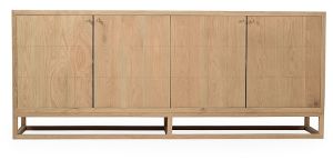 LISEN Wooden Sideboard Cabinet