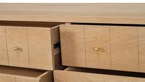 LISETTE Wooden Drawer Dresser