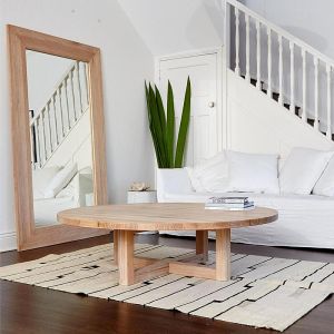 LUXA Round  Wooden Coffee Table