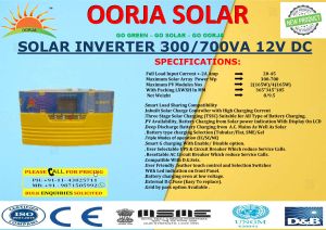 300/700VA 12V DC Solar Inveter