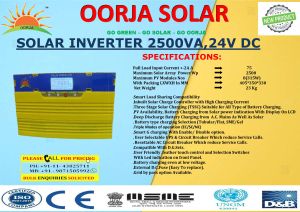 2500VA / 24V DC Solar Inverter
