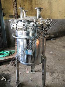 Stainless Steel Basket Filter Strainer Housing