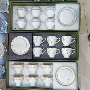 Ceramic Cup and Saucers