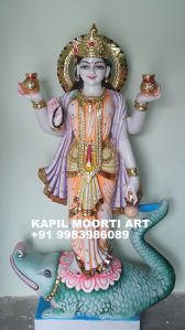 Marble Ganga Mata Moorti