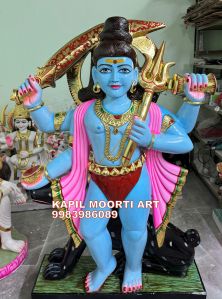Marble Bhairav Baba Moorti