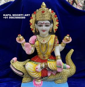 Marble Ganga Mata Moorti