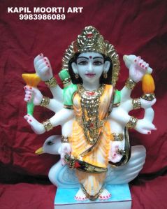 Marble Hinglaj Mata Moorti