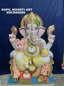Marble Ganesh Moorti