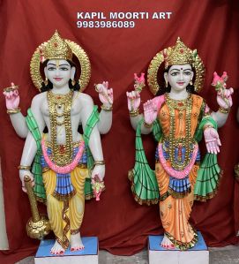 Marble Vishnu Laxmi Moorti