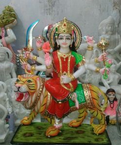 Marble Ambe Mata Moorti