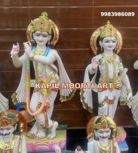 Marble Radha Krishna Moorti