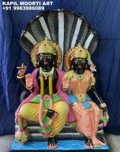 Marble Vishnu Laxmi Moorti
