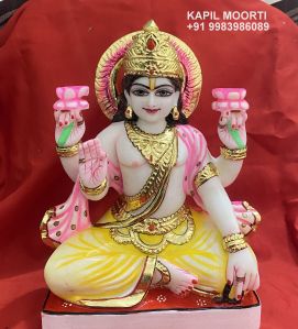 Marble Surya Dev Moorti