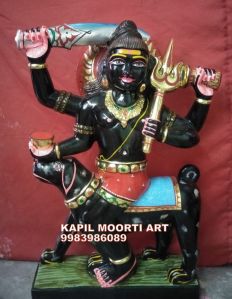 Marble Bhairav Baba Moorti