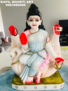 Marble Brahmani Mata Moorti