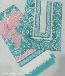 Angel 1 Printed Ladies Unstitched Suit