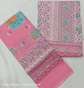 Angel 2 Printed Ladies Unstitched Suit