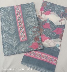 Angel 6 Printed Ladies Unstitched Suit
