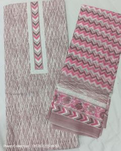 Angel 7 Printed Ladies Unstitched Suit