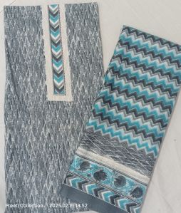 Angel 7 Printed Ladies Unstitched Suit