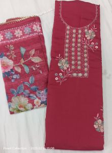 Sonata Unstitched Ladies Embroidered Suits