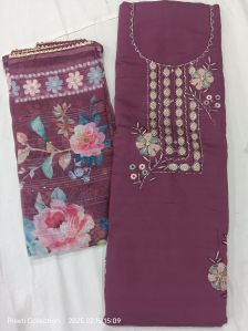 Sonata Unstitched Ladies Embroidered Suits
