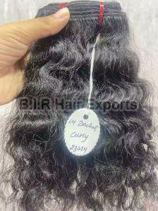 Black Curly Remy Human Hair Extension