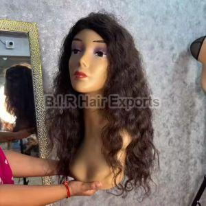 Brown Wavy Hair Wig