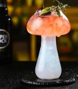 Creative Mushroom Cocktail Glass 250ml Unique
